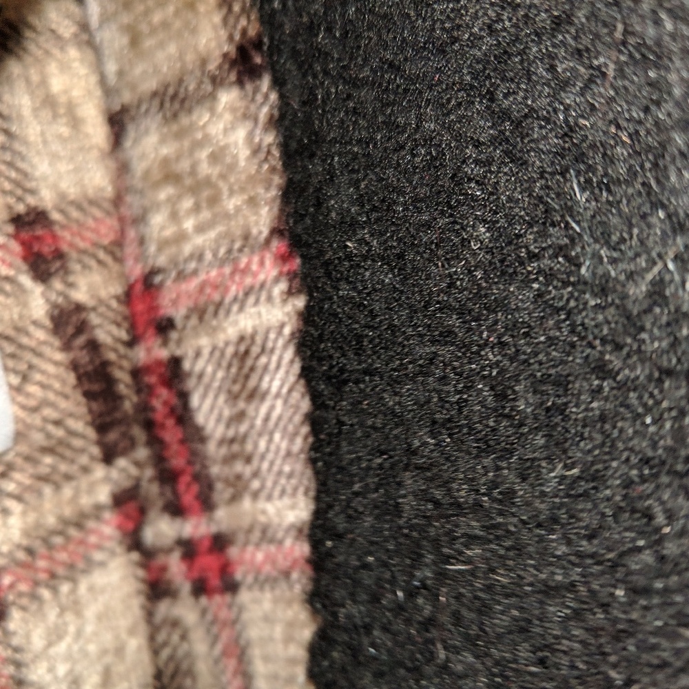 Black Faux Fur zip-up Duck Boots - Picture 5 of 6